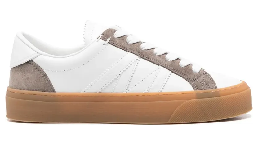 Moncler Monaco 2 mit Schnürung “White” (J209B4M00140M4498)