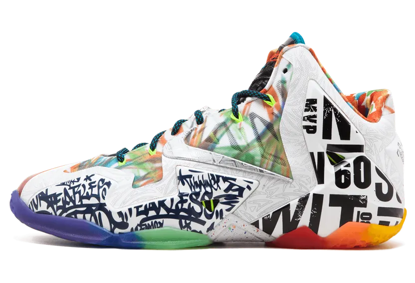 Nike LeBron 11 Premium What The LeBron (650884-400)