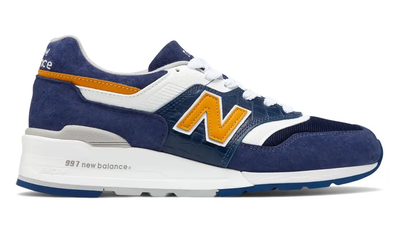New Balance 997 MiUSA Navy Mustard (M997PAN)