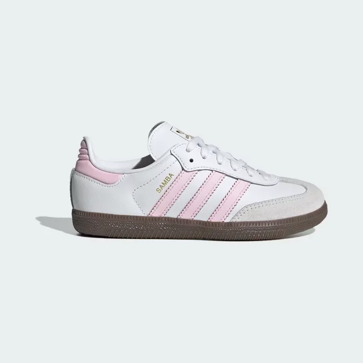 Adidas Samba OG Schoenen Cloud White / Clear Pink / Gum (JQ2849)