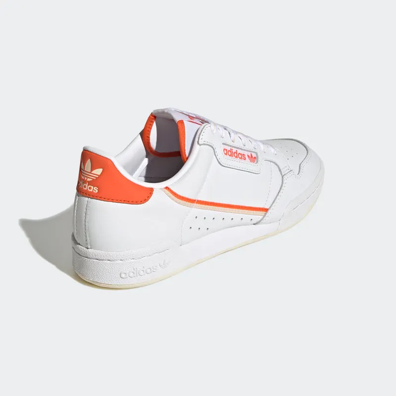 Adidas Continental 80 Cloud White / Beam Orange / Bliss Orange (GX4460)