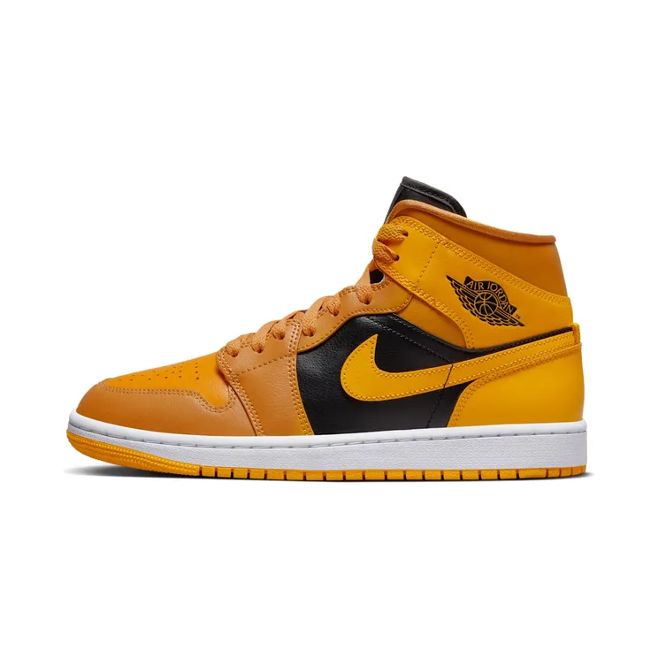 Air Jordan 1 Mid WMNS Golden Yellow “Chutney / Black / White / Taxi” (BQ6472-700)