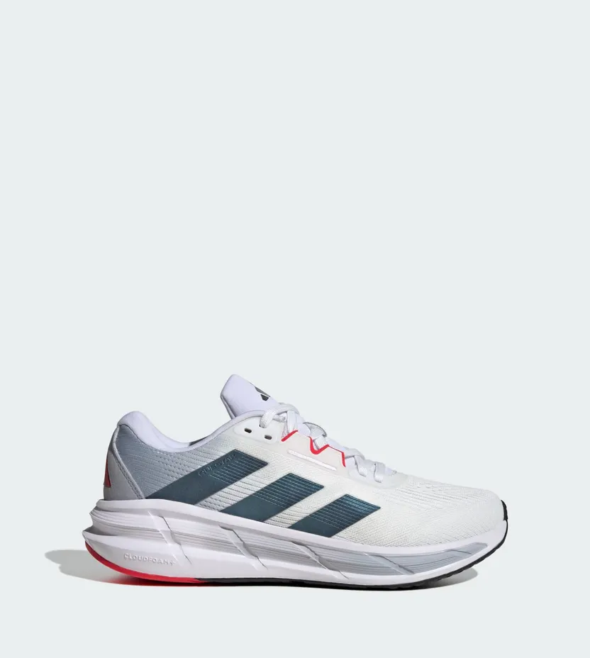 Adidas Questar 3 Running Shoes Cloud White / Core Black / Pure Ruby (JQ5081)