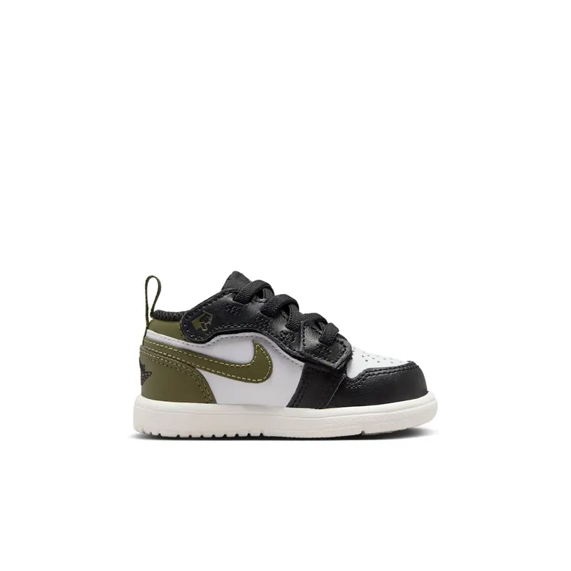 Jordan 1 Low ALT Black Medium Olive Sail White (DR9747-092)