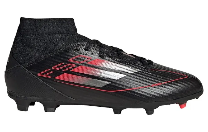 adidas F50 League FG/MG Core Black Iron Metallic Lucid Red (JP7260)