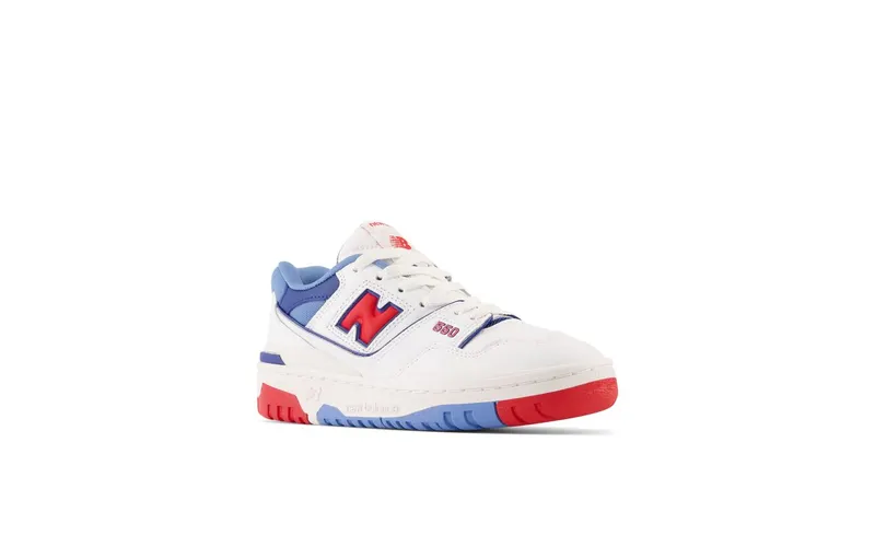 New Balance 550 White True Red Atlantic Blue (GSB550CH)