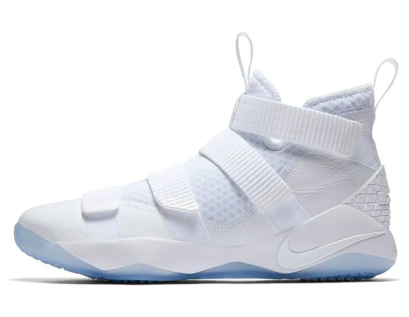 LeBron Soldier 11 White/Black-Game Royal (897644-103)