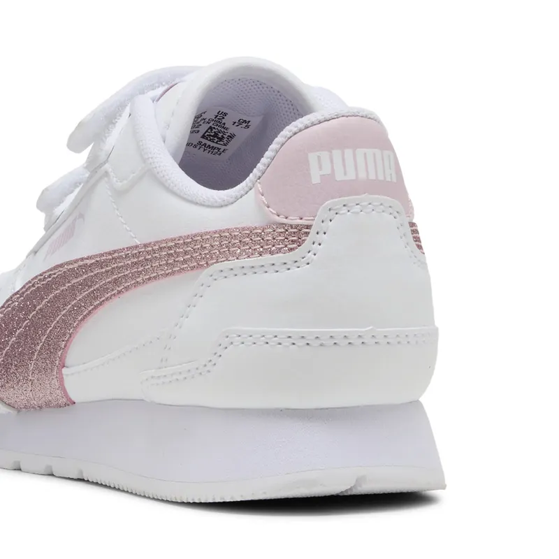 Puma ST Runner v4 Glitter “Puma White / Puma Silver / Cool Light Gray” (401587_02)