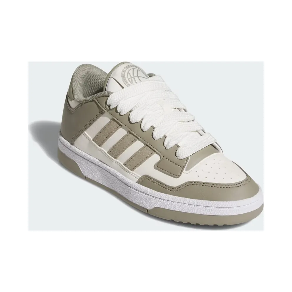 Adidas Rapid Court Low Silver Pebble / Cloud White / Cloud White (JR0165)