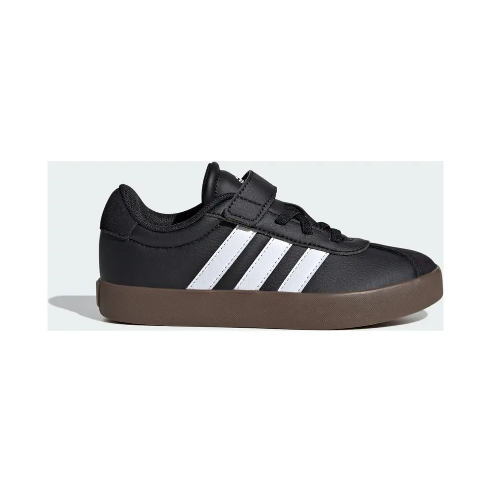 Adidas VL Court 3.0 Skateboard Shoes Kids Core Black / Cloud White / Core Black (ID9154)