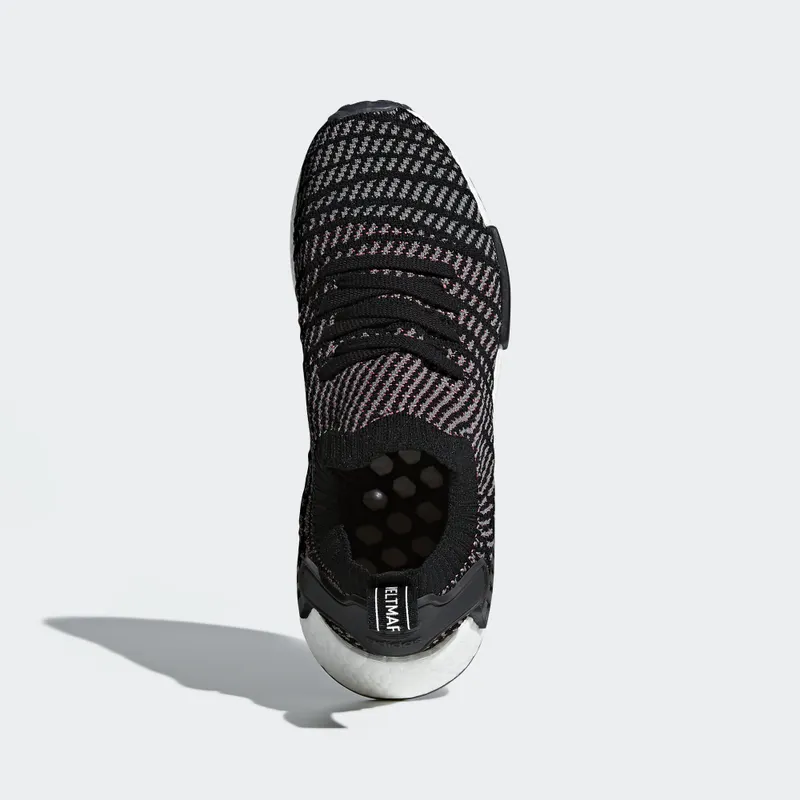 adidas NMD R1 STLT Black Grey Solar Pink Core Black/Grey Four/Solar Pink (CQ2386)