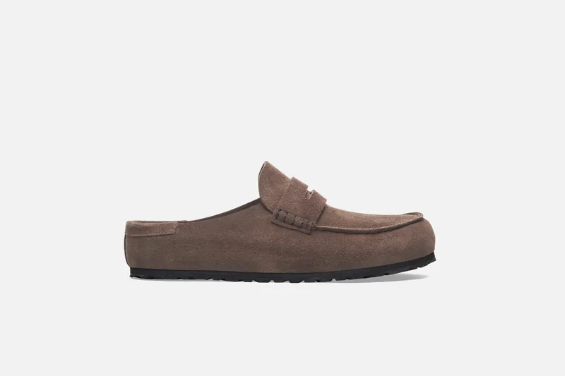 Birkenstock Naples Wrapped VL – Regular “Dark Brown” (1029672-CGRY)
