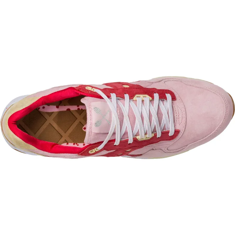 Saucony  G9 Shadow 6 Scoops Pack Vanilla Strawberry Pink/Red-Cream (S70185-1)