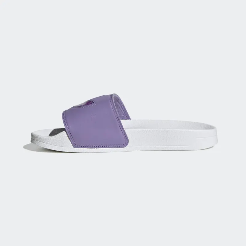 Adidas Adilette Lite Slides Cloud White / Magic Lilac / Shock Purple (IG7071)