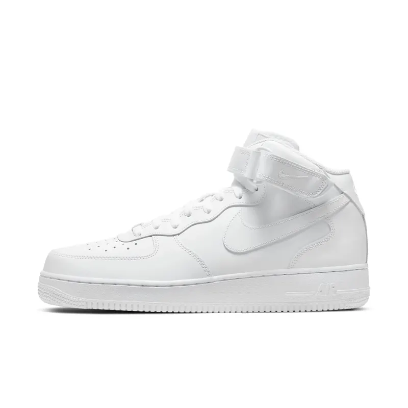 Nike Air Force 1 Mid White ’07 White/White (315123-111)