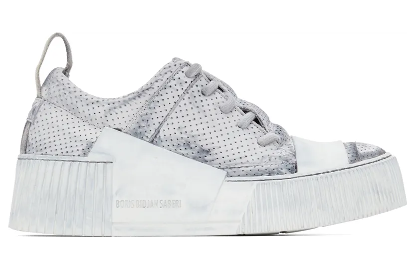 Boris Bidjan Saberi SSENSE Exclusive Grey Bamba 2.1 Sneakers (SSNSx16)
