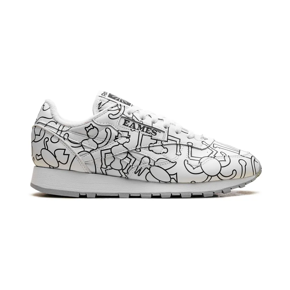 Reebok Eames Classic Leather Shoes Cloud White / Cloud White / Core Black (GY6393)