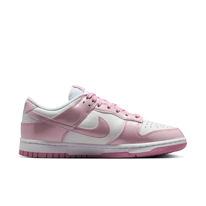 Nike Dunk Low – “White / Pink Rise / White / Metallic Silver” (IV5104-100)