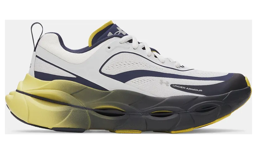 Under Armour UA Halo Racer Washed Navy Yellow Shade (6007641-403)