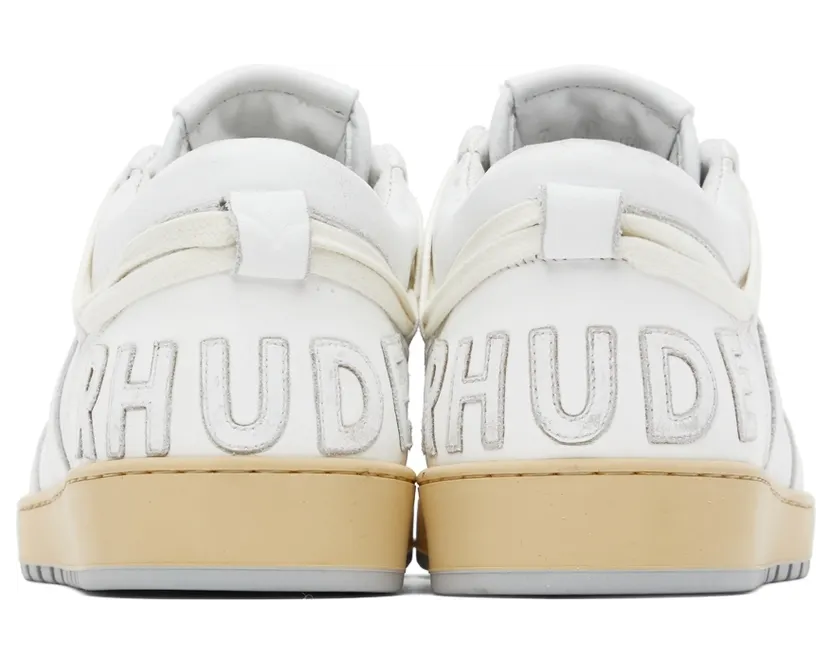 Rhude White Rhecess Low Sneakers (RHPF22FO04178377) (2)