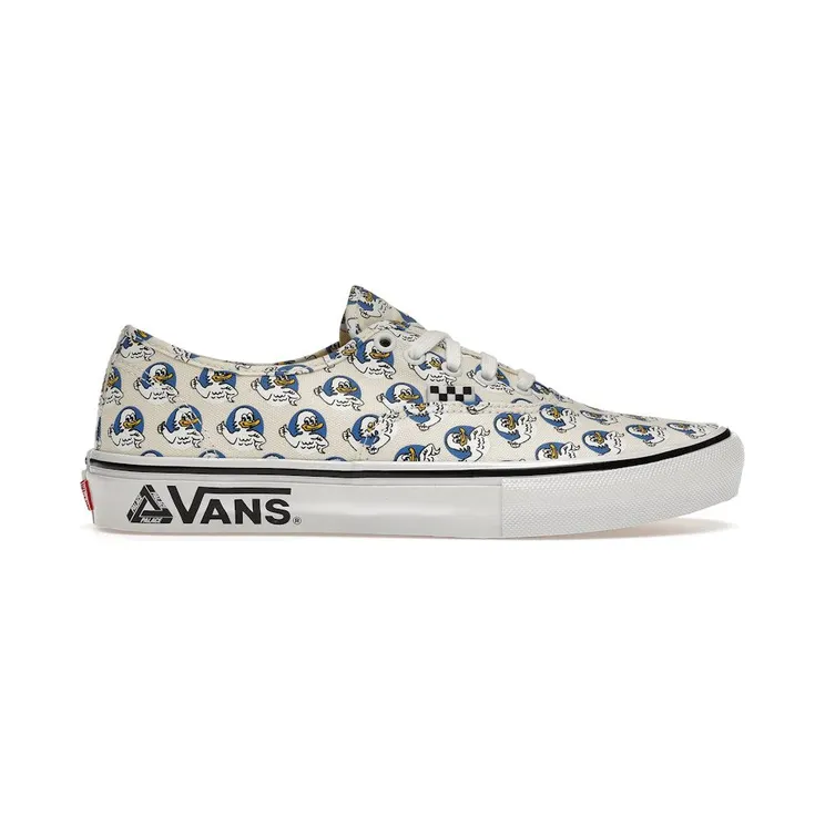 Vans Skate Authentic Palace Jeremy the Duck Classic White (VN0A4BWN6VK)