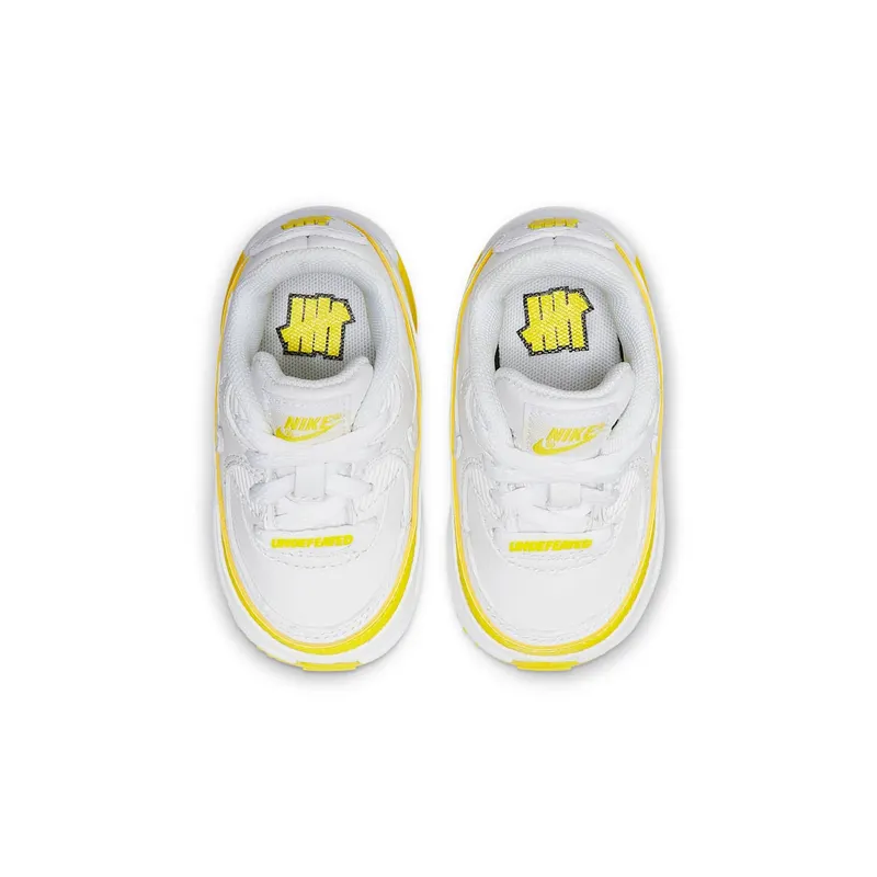 Nike Air Max 90 Undefeated White Opti Yellow (CQ4615-101)