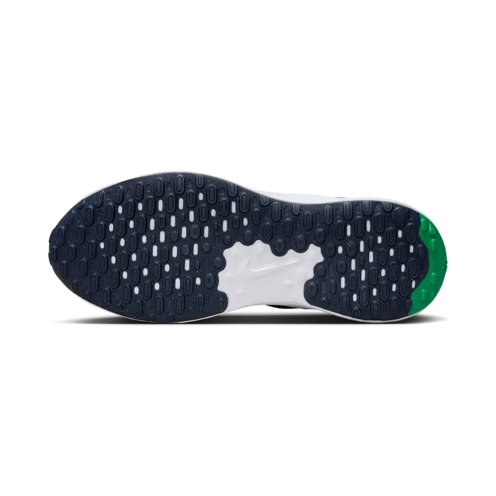 Nike Revolution 7 GS “Midnight Navy Stadium Green” (FB7689-101)