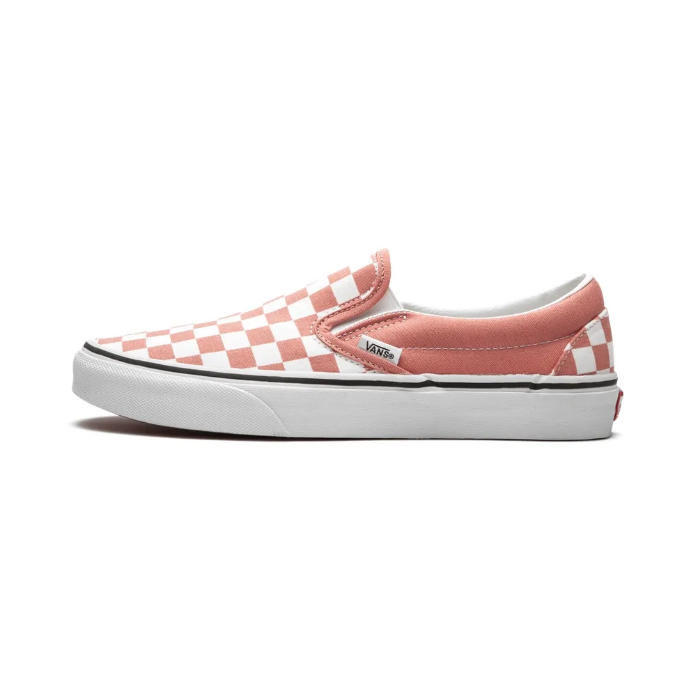 VANS Checkerboard Classic Slip-on Schuhe (Rosa)