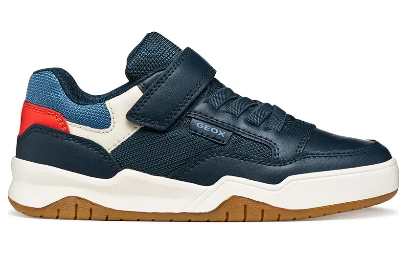 Geox sneaker Navy / Smoky blue / Oranje / Wit (J367RE054FU-C4002)