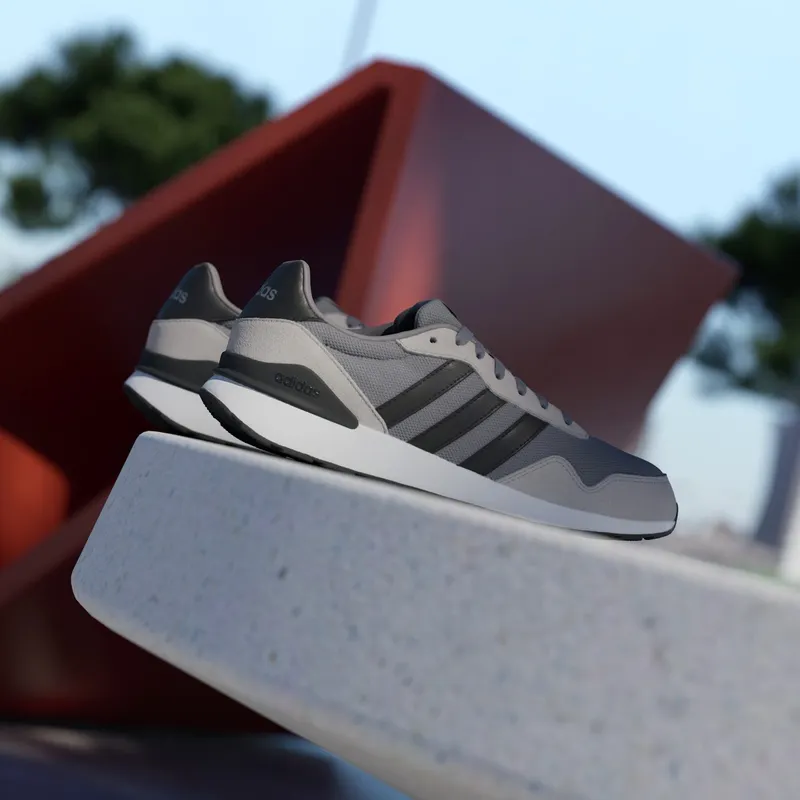 Adidas Run 60s 4.0 Grey Three / Core Black / Grey Two (JR6624)