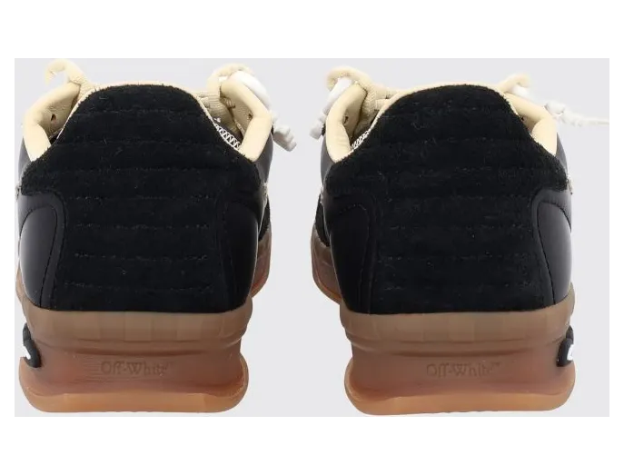 Off-White End of Play Suede and Nylon Sneakers Black (M2ALS6F002100A) (2)