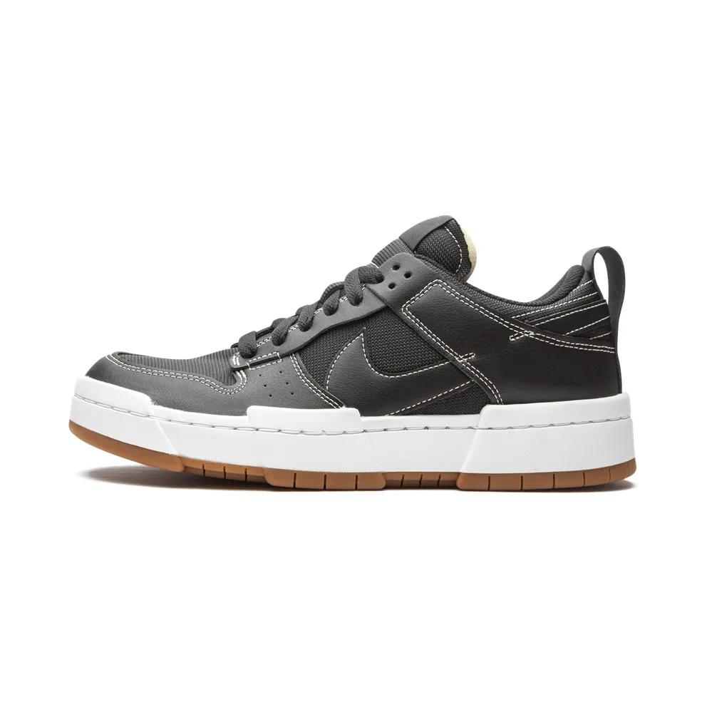 Nike Dunk Low Black White Gum (W) Black/White-Gum Medium Brown (CK6654-002)