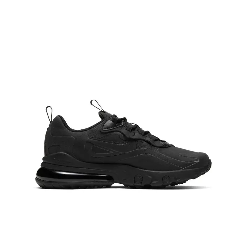 Nike Air Max 270 React Triple Black (GS) Black/Black/Black (BQ0103-004)