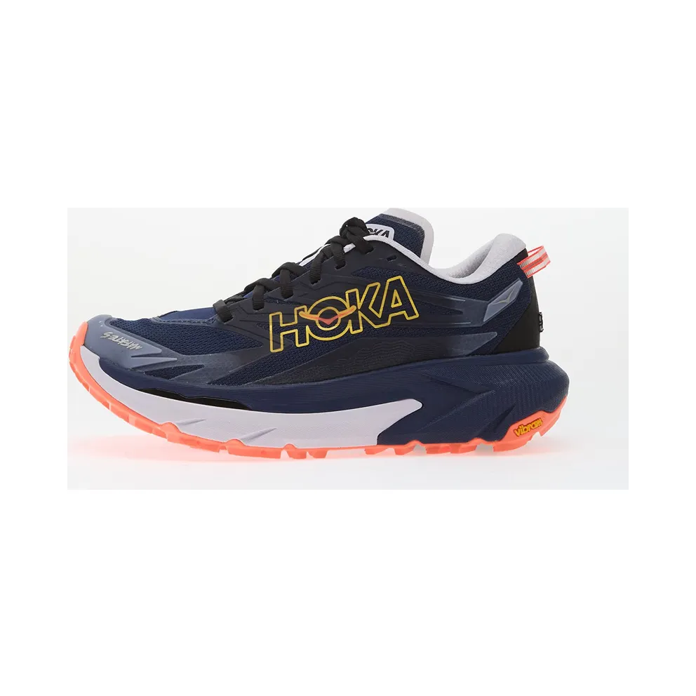 Hoka One Mafate 5 Midnight Blue Starlight Glow