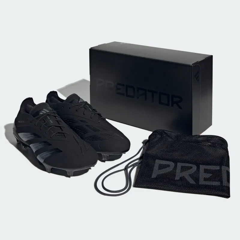 adidas Predator 24 Elite Low FG Core Black Carbon (IE1804)