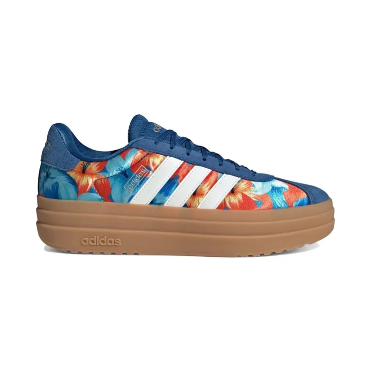 adidas VL Court Bold Floral Talc Dark Marine (KI3353)