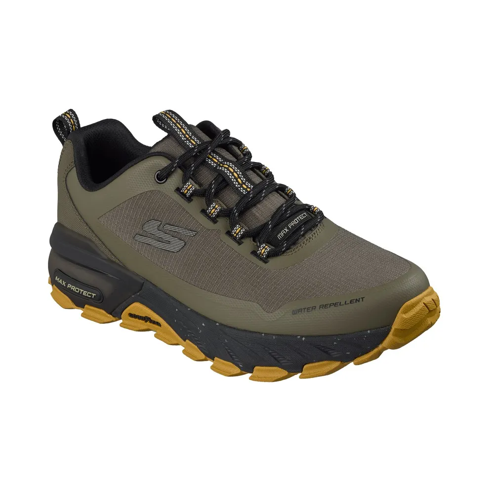 Skechers Max Protect – Promote Track Sneaker Olijf