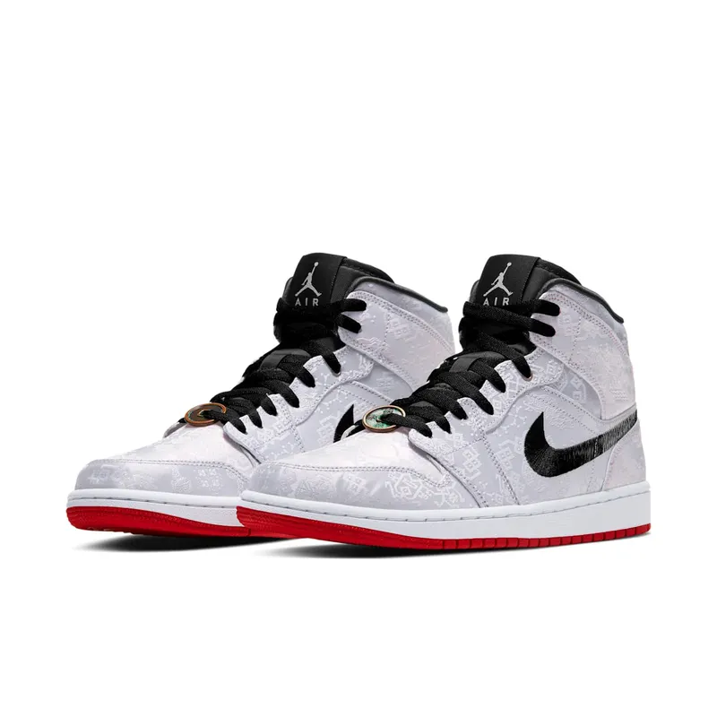 Air Jordan x CLOT Nike AJ I 1 Mid ‘Fearless’ (2019) (CU2804-100)