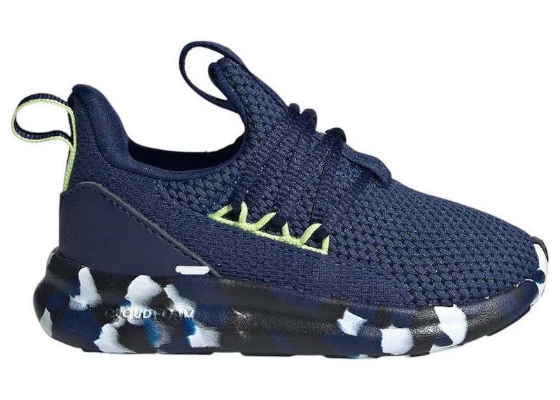 adidas Lite Racer Adapt 7.0 Dark Blue Cloud White Pulse Lime (JQ1086)