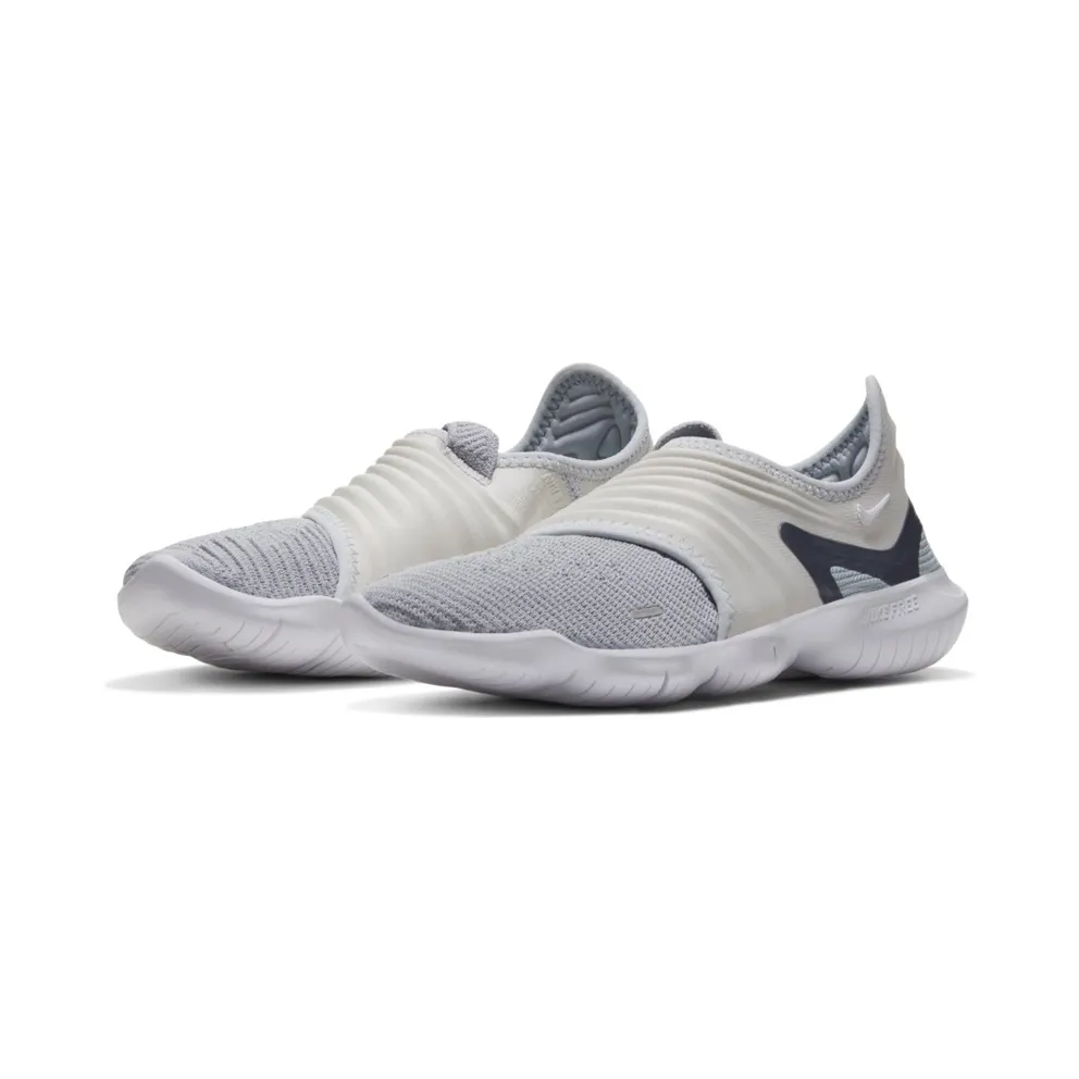 Nike Free RN Flyknit 3.0 Pure Platinum (W) Pure Platinum/Cool Grey (AQ5708-007)