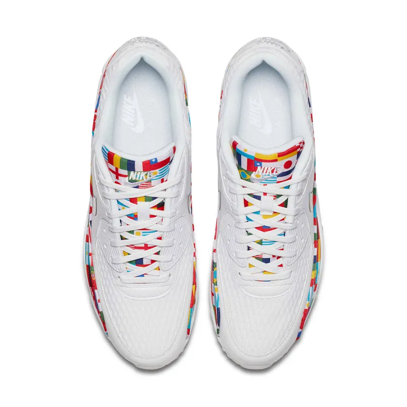 Nike Air Max 90 NIC White/Multi-Color (AO5119-100)