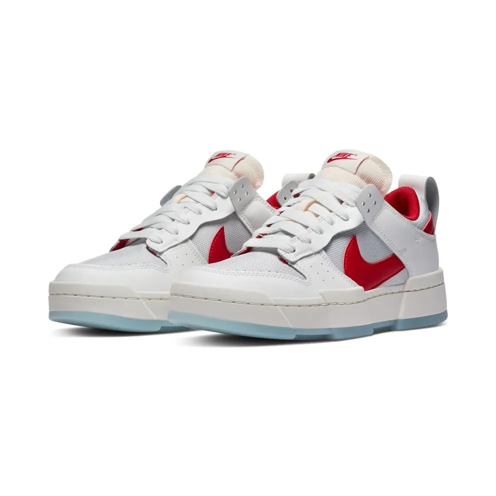 Nike Dunk Low Disrupt Gym Red (W) Summit White/Gym Red-Summit White (CK6654-101)