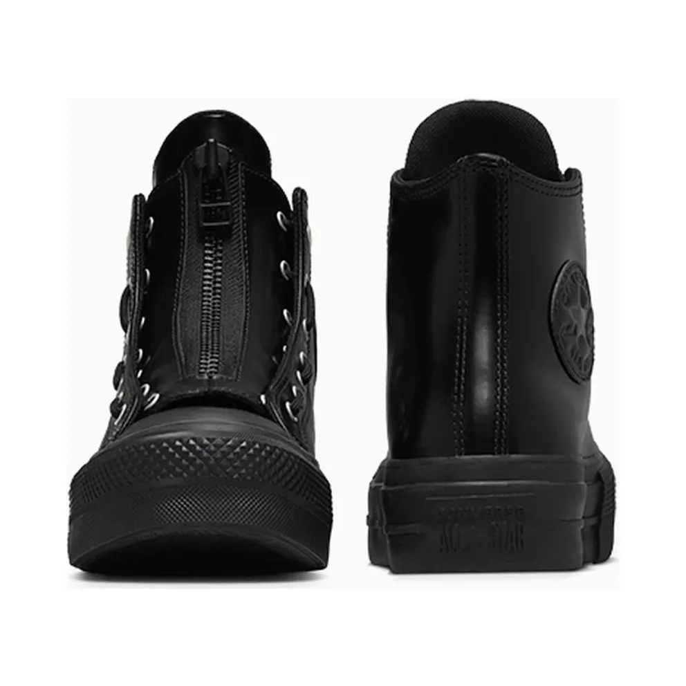 Converse Chuck Taylor All Star Lift Platform Leather Black/Total Eclipse/Black (A12476C)