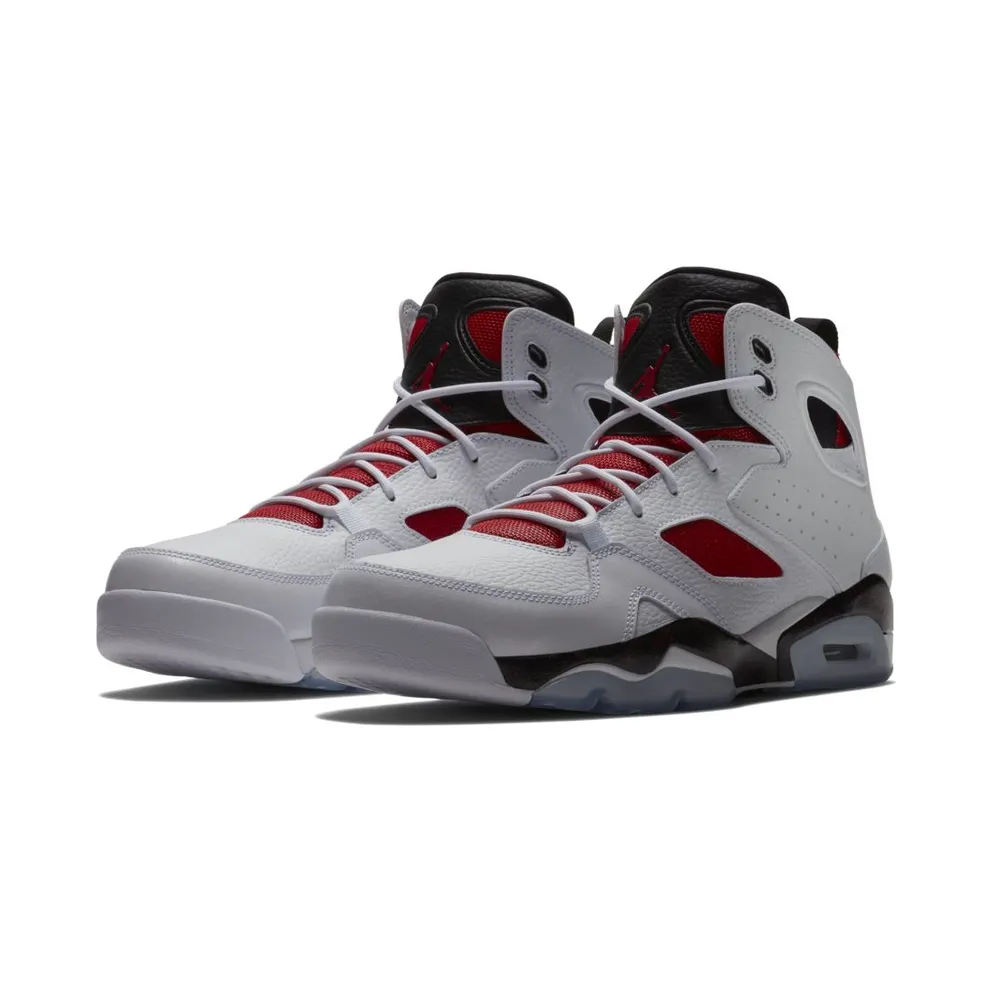 Jordan Flightclub 91 White Black Gym Red (555475-121)