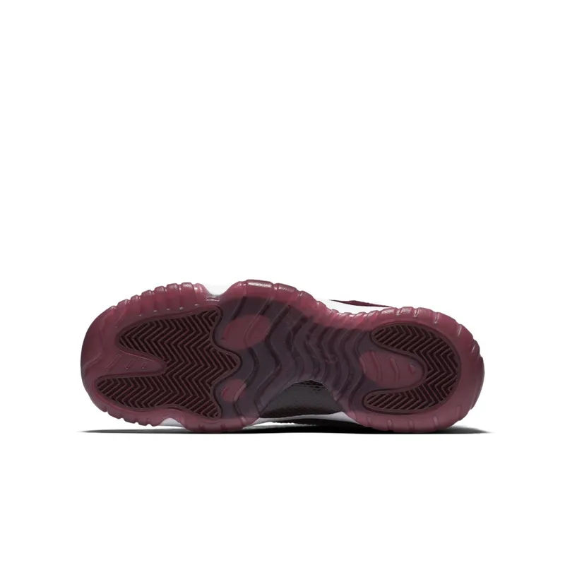 Air Jordan Nike AJ XI 11 Retro Heiress Night Maroon (GS) (852625-650)