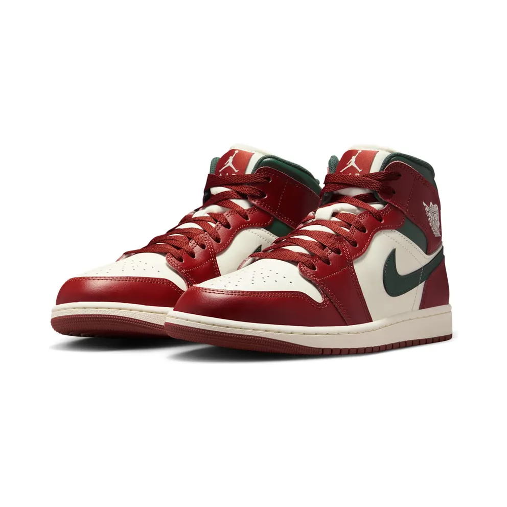 Air Jordan 1 Mid “Redstone / Midnight Green” (DQ8426-105)