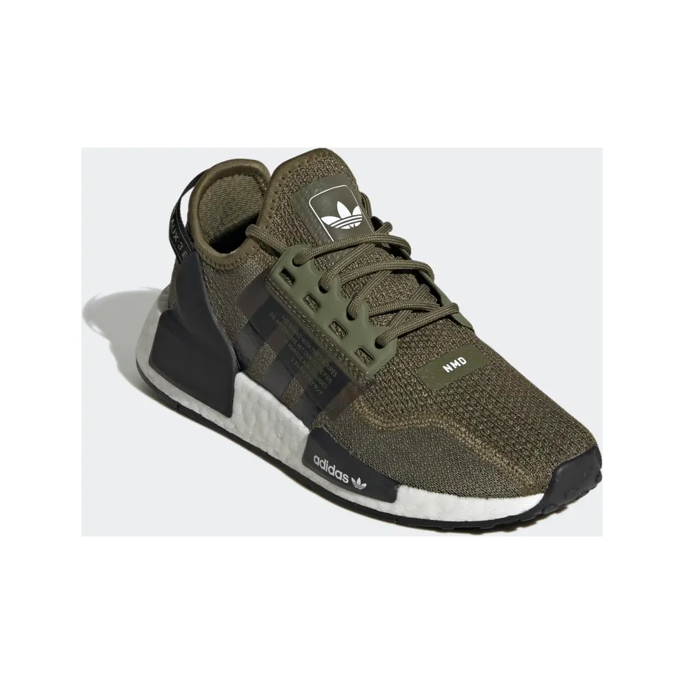 Adidas NMD_R1 V2 Focus Olive / Core Black / Cloud White (HP2951)