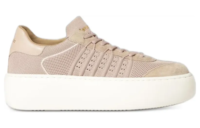 Barracuda Bolla gehaakte sneakers – Beige (BD1562)