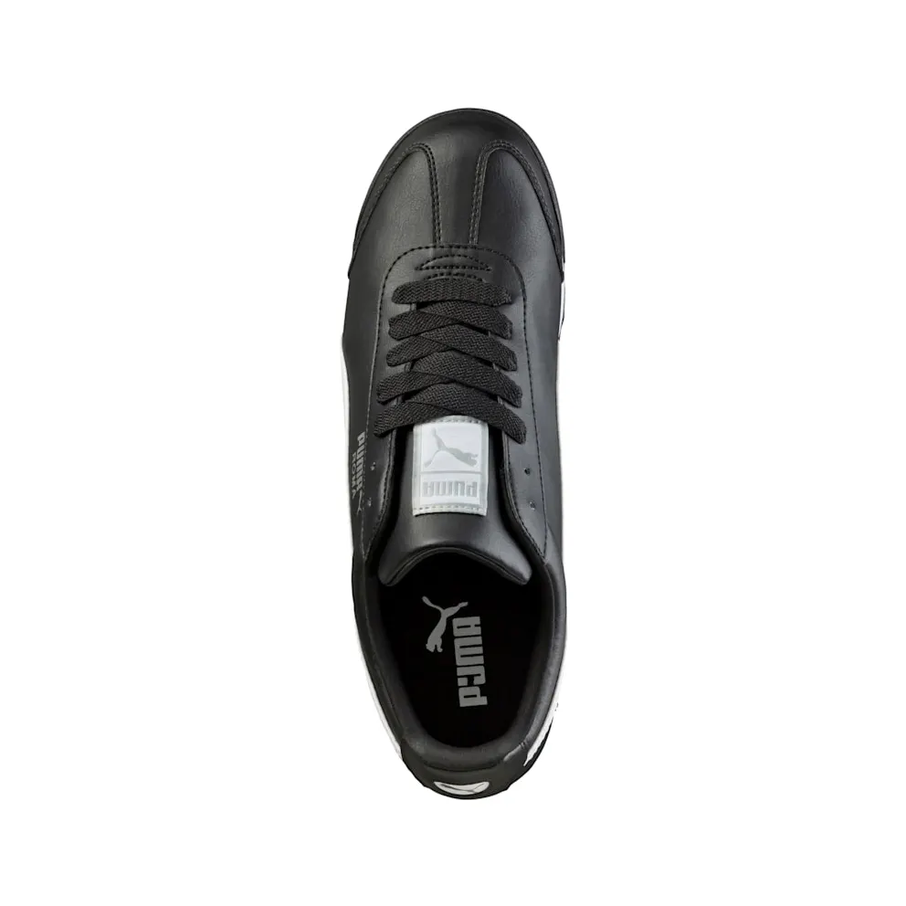 Puma Roma Basic GS “Black White Silver” (354259-01)