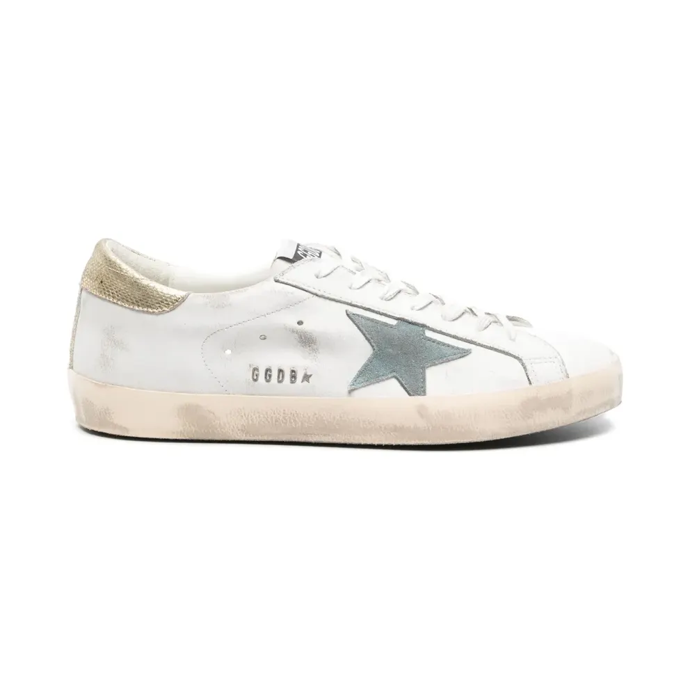 Golden Goose Super Star mit Stern-Patch – White (GMF00101F005710)